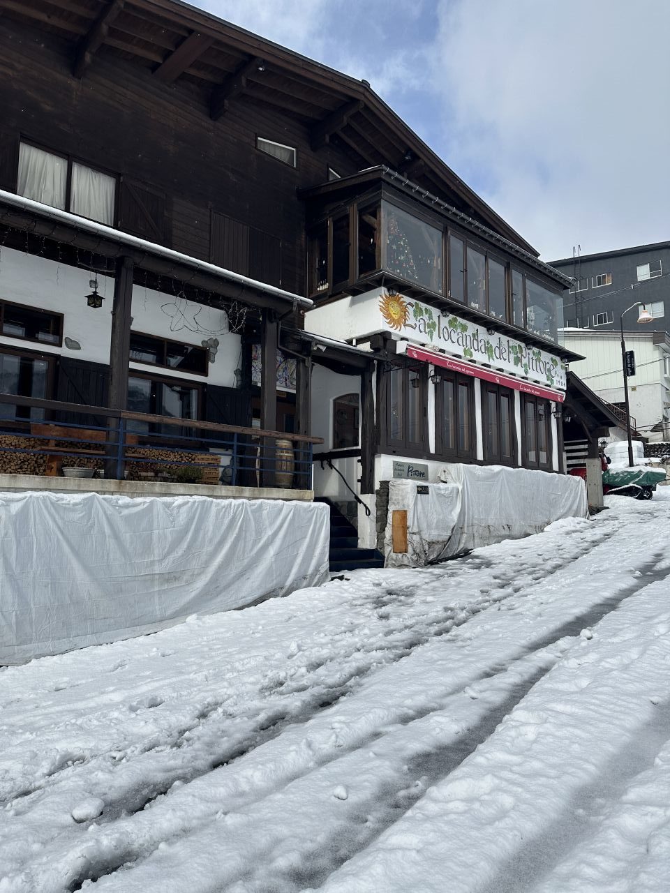 12/15 お車はP3駐車場に